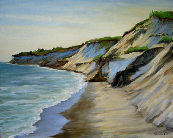 Chilmark beach painting